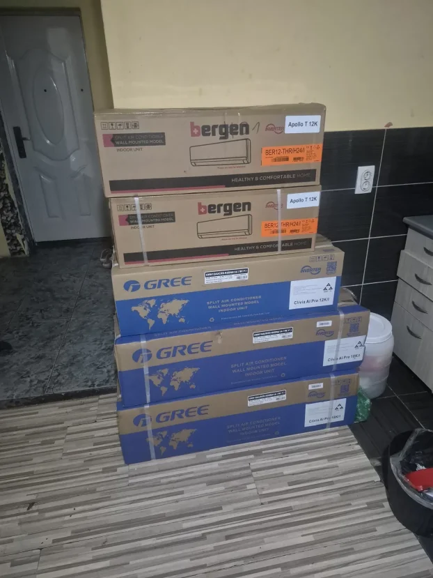 Na prodaju nove i polovne inverter klime  sa ugradnjom