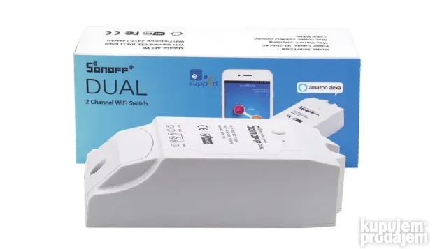 Sonoff dual wifi prekidač dupli dva releja