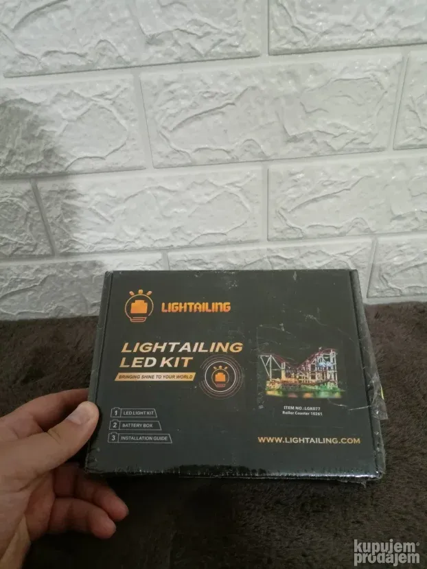Set za osvetljenje za Creator 10261 građevinski model