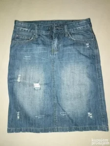 NOVO -Evolution jeans suknja