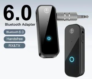 Bluetooth 6.0 risiver transmiter 3.5mm AUX izlaz bt6 usb bat