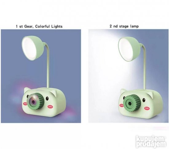 Decija lampa drzac i rezac za olovke drzac za telefon