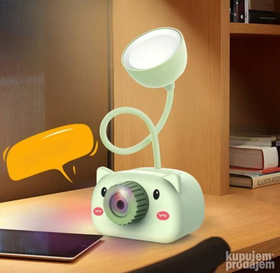 Decija lampa drzac i rezac za olovke drzac za telefon