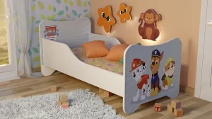 Dečiji Krevet 160X80Cm Happy Kitty Dog Adventure