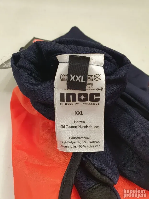 INOC ski hike bike rukavice vel. L,XL,XXL NOVO