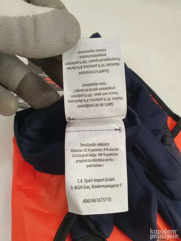 INOC ski hike bike rukavice vel. L,XL,XXL NOVO