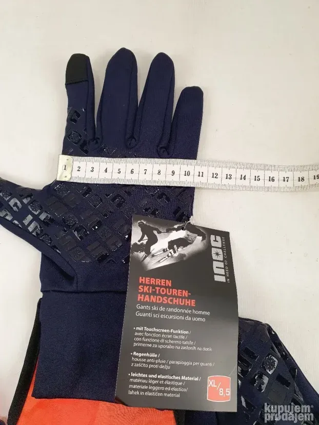 INOC ski hike bike rukavice vel. L,XL,XXL NOVO