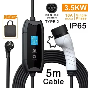 Punjač za elektro vozila 3,5kW TYPE2 Tipa 2 Hyndai Kona