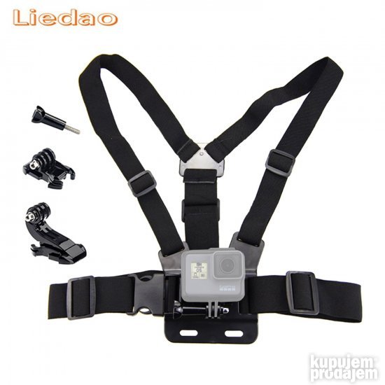 Liedao Grudni nosac za Akcione Kamere i GoPro + Dodaci 2025