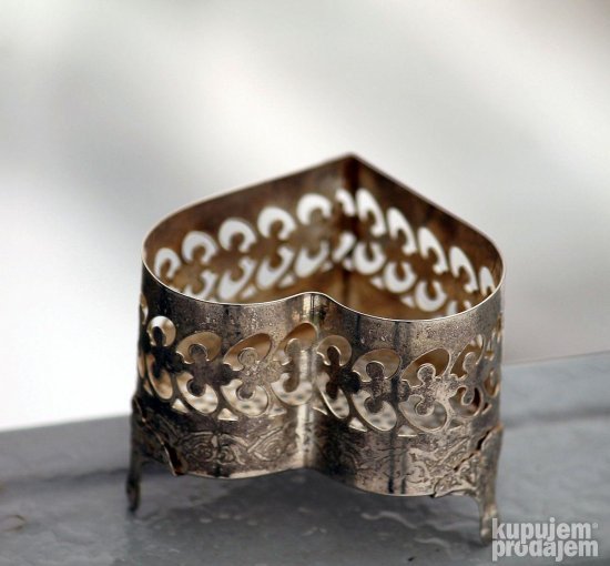 Vintage POSREBRENA posuda za nakit ili sl.