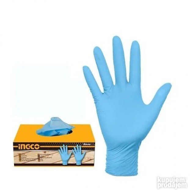 HGNG02-L rukavice nitrile JEDNOKRATNE INGCO