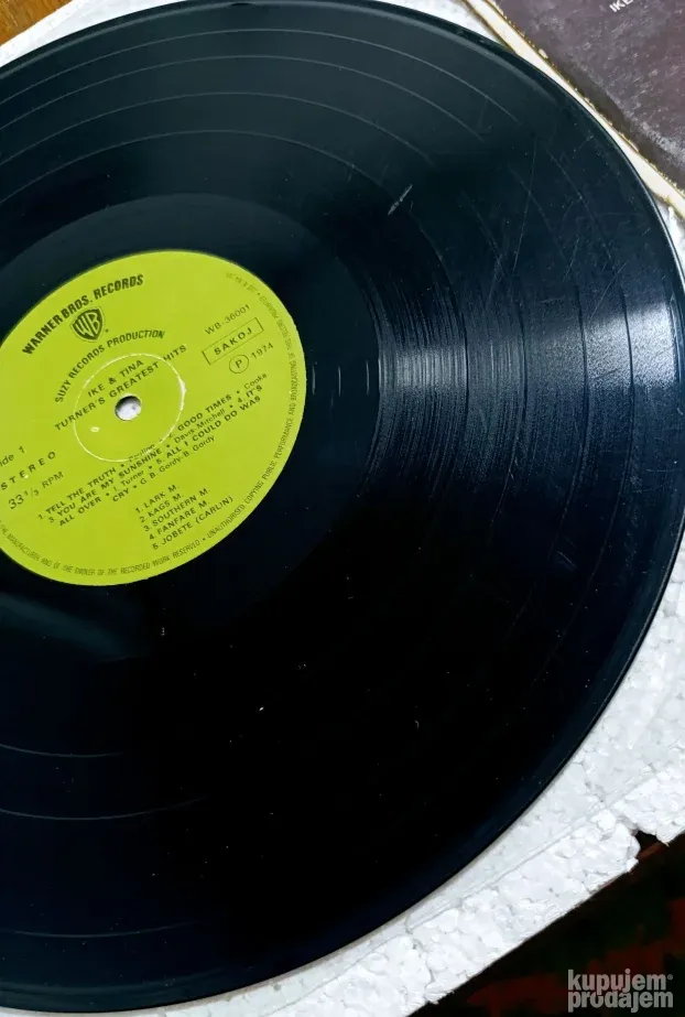 Ike & Tina Turner-Greatest hits LP-vinyl
