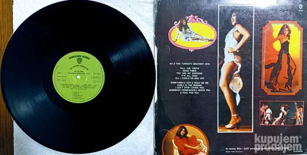 Ike & Tina Turner-Greatest hits LP-vinyl