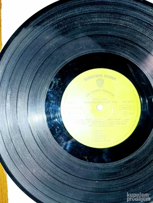 Ike & Tina Turner-Greatest hits LP-vinyl