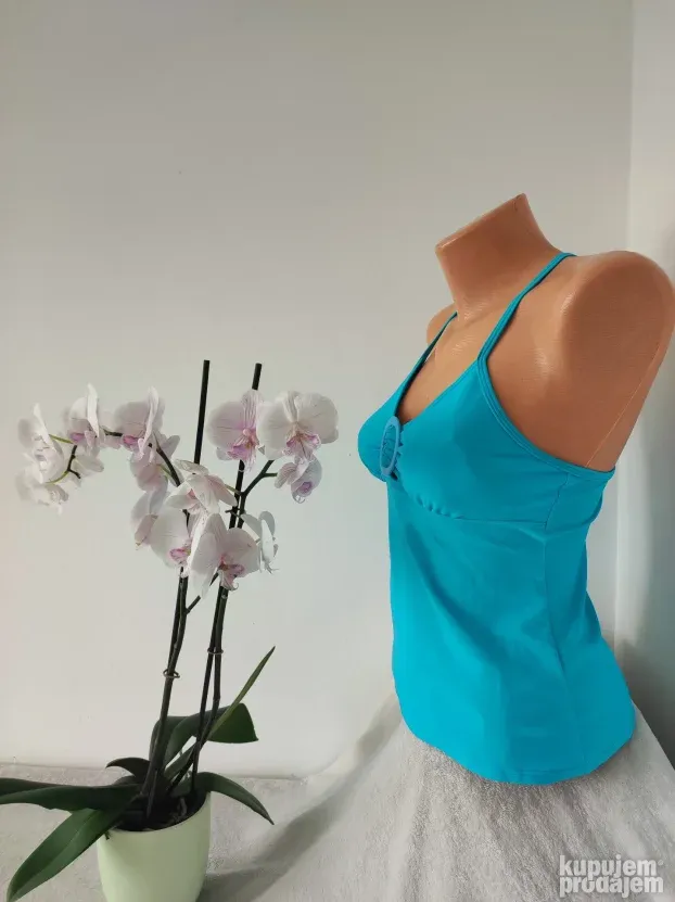 ONLY plava majica za kupanje vel 36