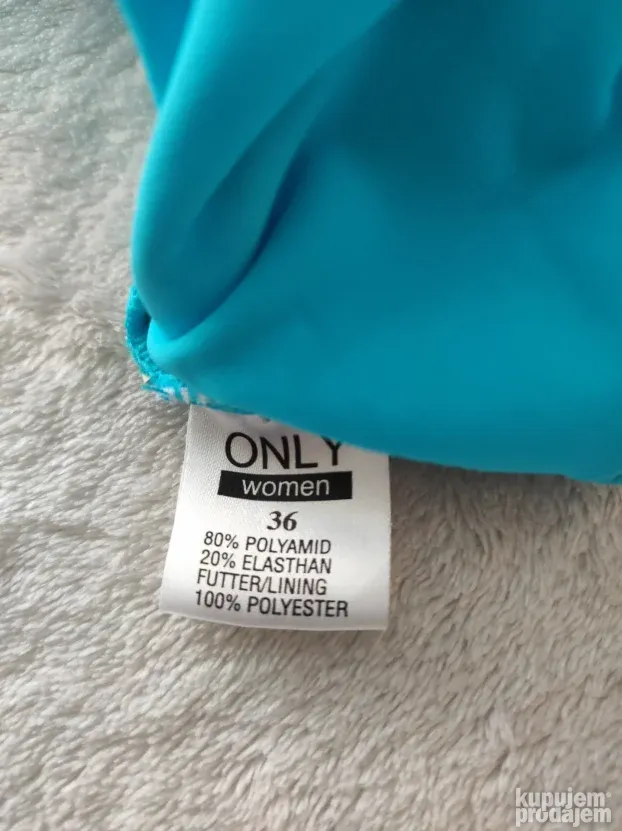 ONLY plava majica za kupanje vel 36