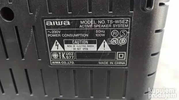 Aiwa TS - W5