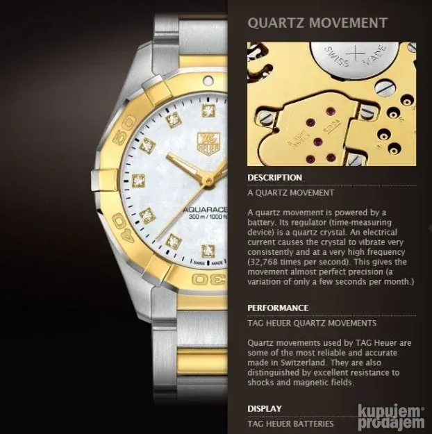 Tag Heuer Aquaracer zenski sat KupujemProdajem
