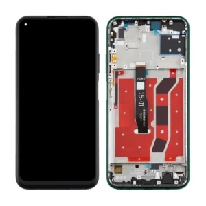 LCD za Huawei P40 Lite sa crnim frejmom - REVIZIJA 15-01