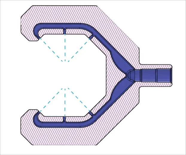 Nastavak za podmazivanje/čišćenje lanca za bicikle
