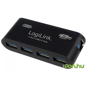 LOGILINK USB 3.0 Hub 4 Port black