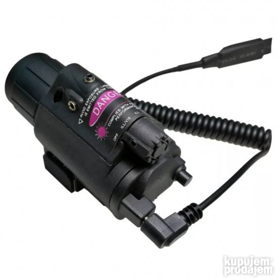 Takticka led lampa i laser za pistolj