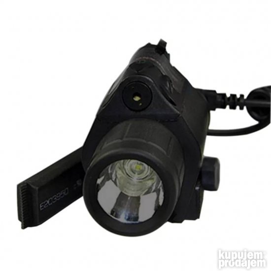 Takticka led lampa i laser za pistolj