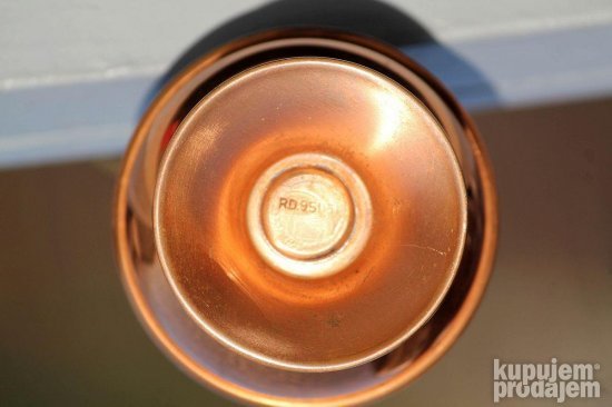 ANTIKVITET Very Old Quality Large French Copper Pitcher/ Jug