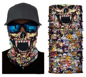 Bandana Marama Skull Kostur Sal Potkapa Maska Model 16 Dead
