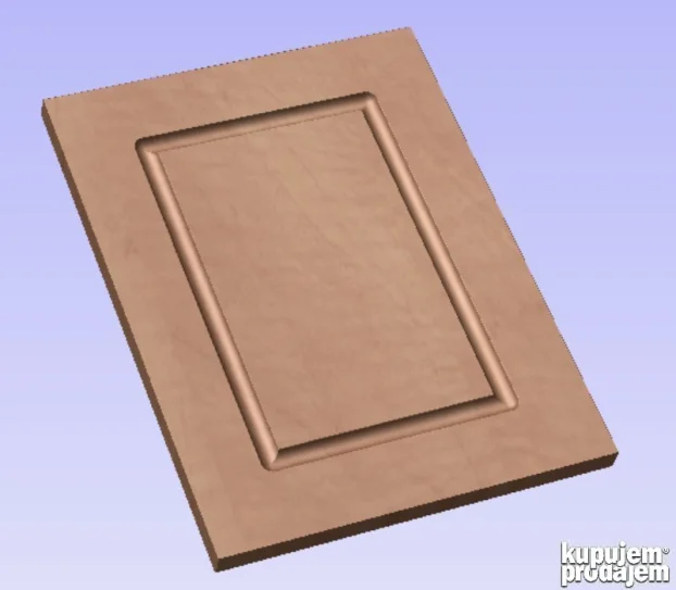 Cnc obrada, izrada sara na frontovima