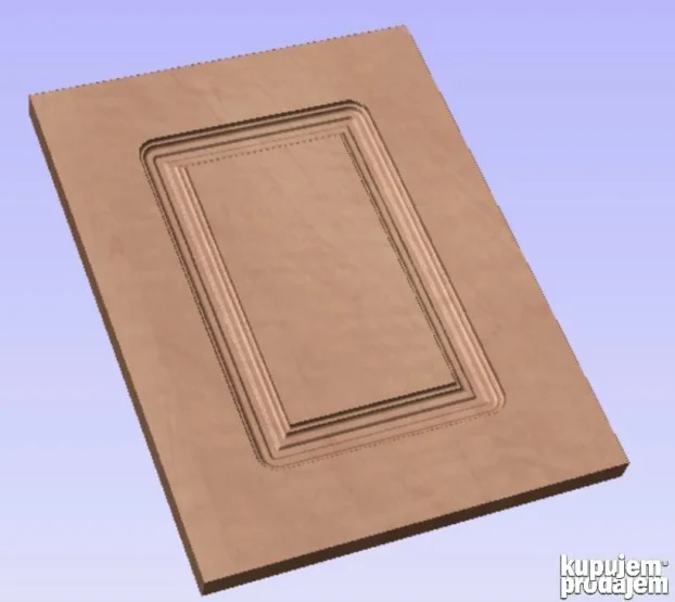 Cnc obrada, izrada sara na frontovima