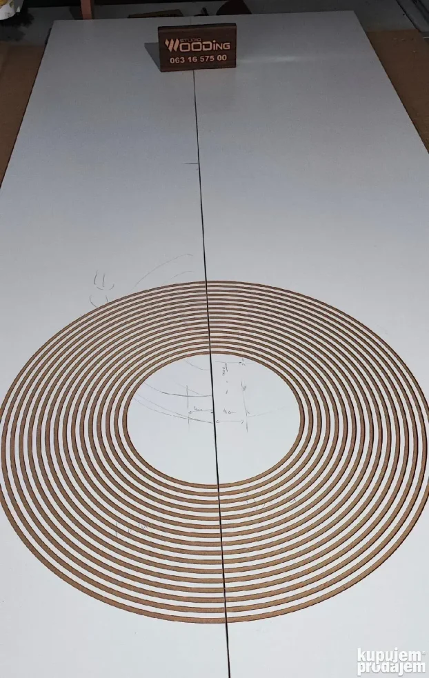 Cnc obrada, izrada sara na frontovima