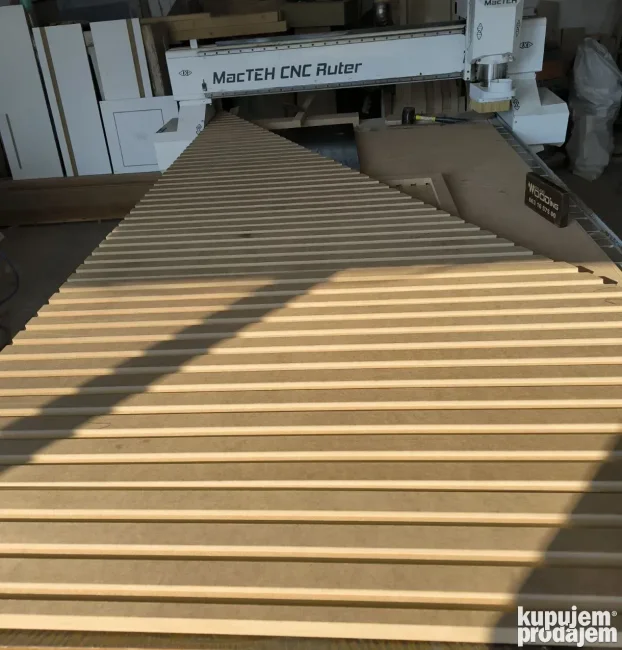 Cnc obrada, izrada sara na frontovima