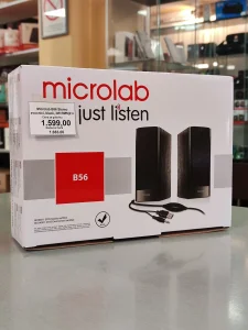 Microlab B56 Stereo zvucnici, black, 3W RMS(2 x 1.5W), USB p