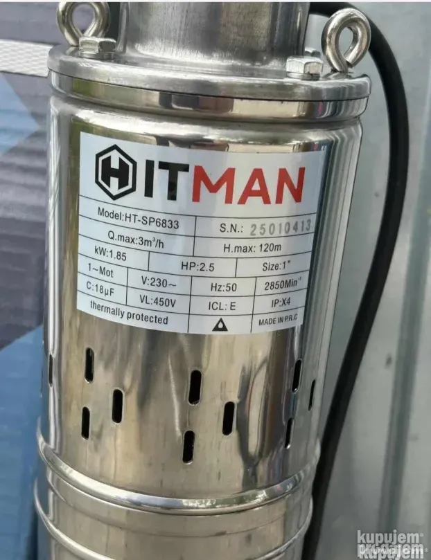 Pumpa Raketa HITMAN 1850W   Model HT-SP6833     Tehničke kar
