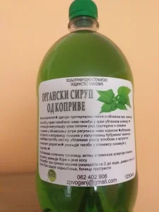 Organski sirup koprive