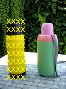 Stari, retro kvalitetan termos