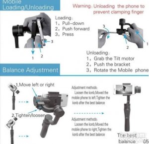 STABILIZATOR ZA MOBILNE TELEFONE-Stabilizator za kamere