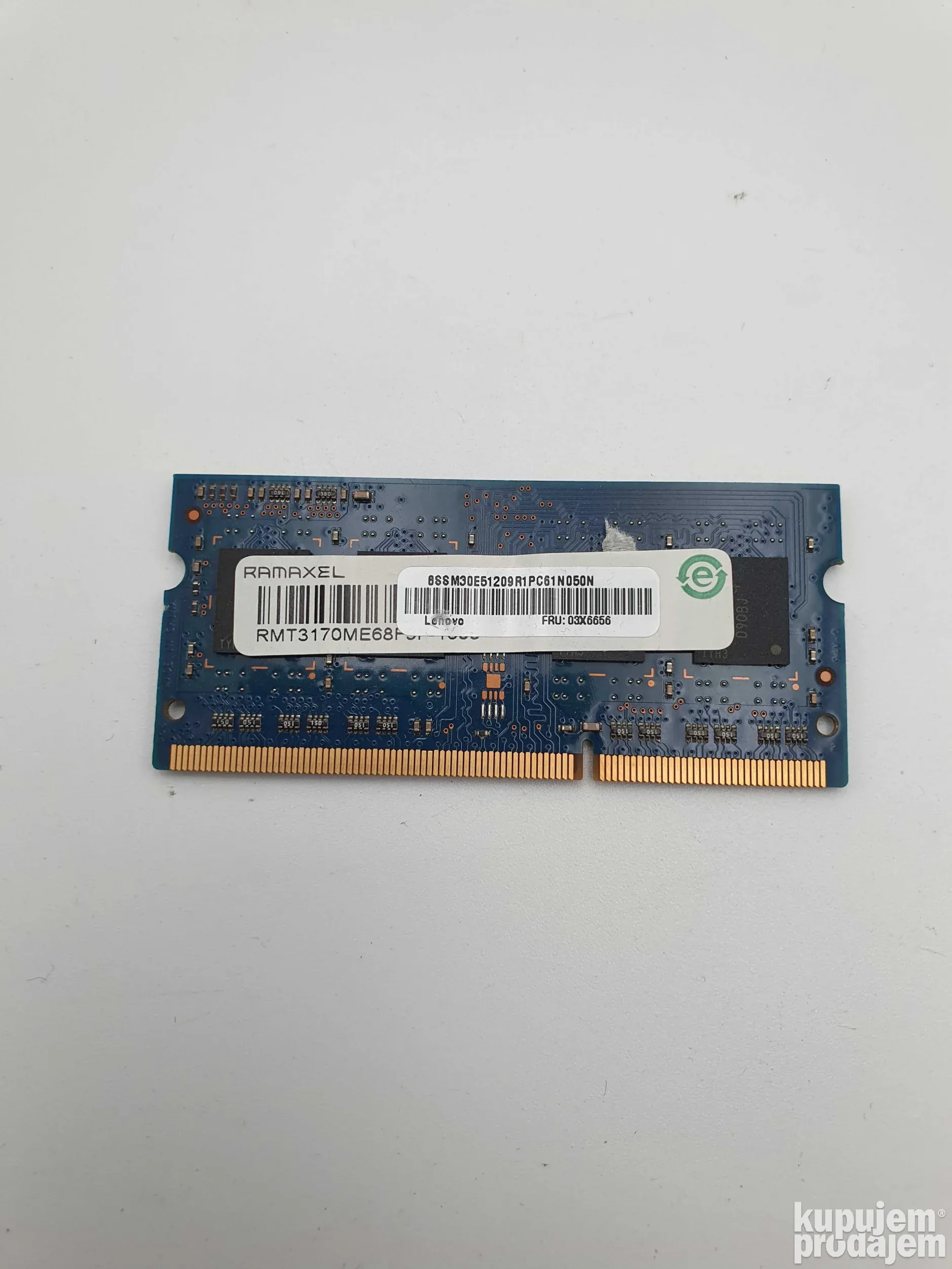 Ramaxel 4gb Fru 03x6656 Ramaxel Memorija 4gb DDD3 PC3L LOW 1600mhz