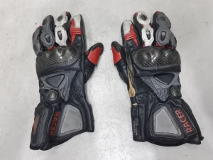 Moto kozne rukavice RACER / 2XL