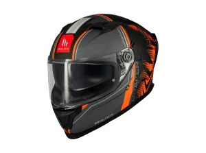 MT kaciga Braker Charm B4 orange mat