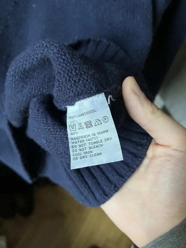 Tom Rusborg nordijski dzemper [100% Lambswool]