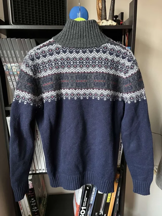 Tom Rusborg nordijski dzemper [100% Lambswool]