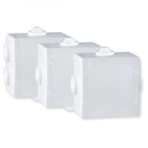 Razvodna kutija bela Power 80x80 4 uvoda IP44 262.0