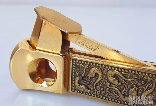 Sekač za tompus DONATUS Solingen pozlaćen