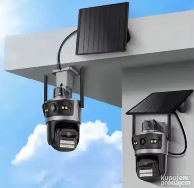 Solarna  4G kamera PTZ Video nadzor SIM kartica NOVO