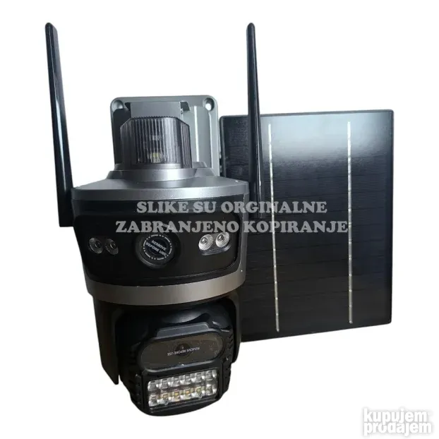 Solarna  4G kamera PTZ Video nadzor SIM kartica NOVO