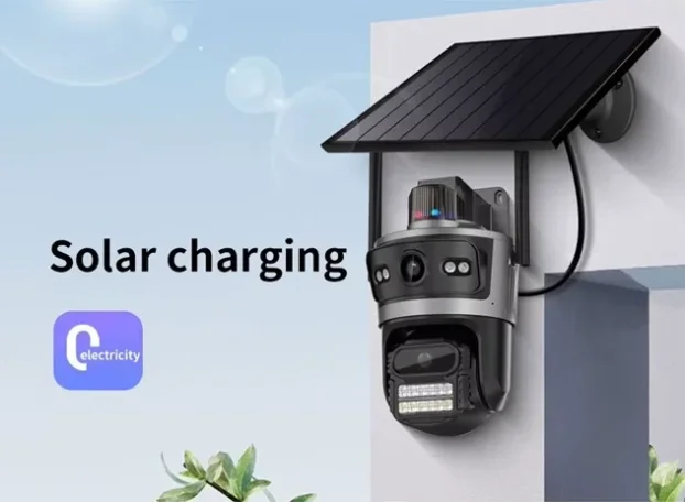 Solarna  4G kamera PTZ Video nadzor SIM kartica NOVO