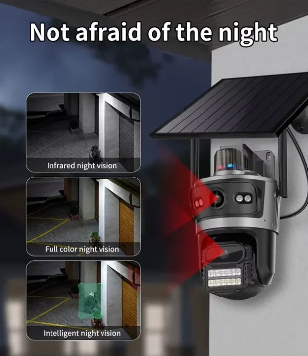 Solarna  4G kamera PTZ Video nadzor SIM kartica NOVO