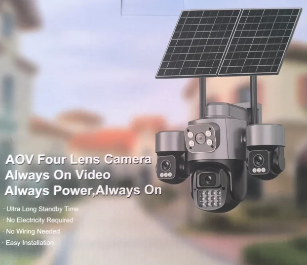 Solarna  4G kamera PTZ Video nadzor SIM kartica NOVO